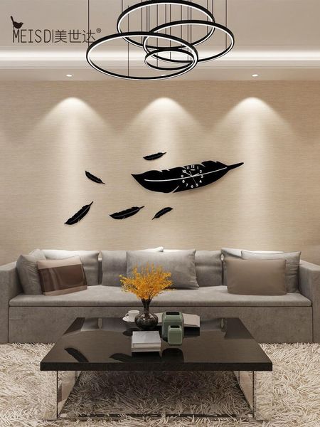 

office art wall clock modern design quartz vintage shabby chic novelty industrial creative reloj pared clocks by50wc