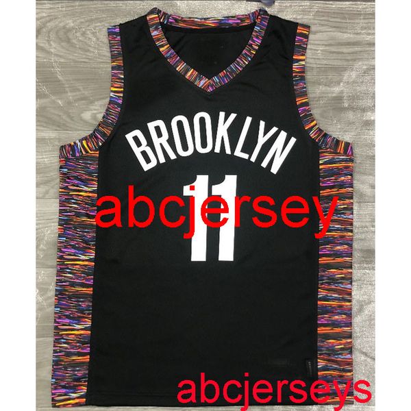 

11# irving 2020 black camouglage basketball jersey embroidery xs-5xl 6xl