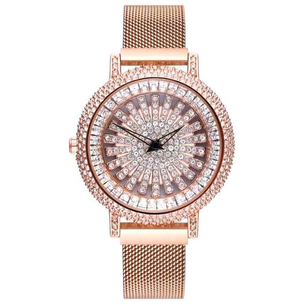 

2021new mechanical watches beautiful calendar large dial trendy, Silver