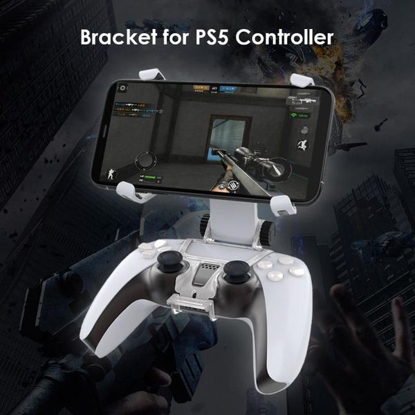

wireless controller phone clip holder stand mount mobile adjustable smartphone portable supplies for ps5 cell mounts & holders