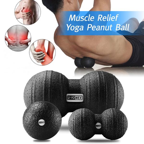 

massage ball peanut muscle recovery myofascial release therapy tool yoga fitness sports relief balls