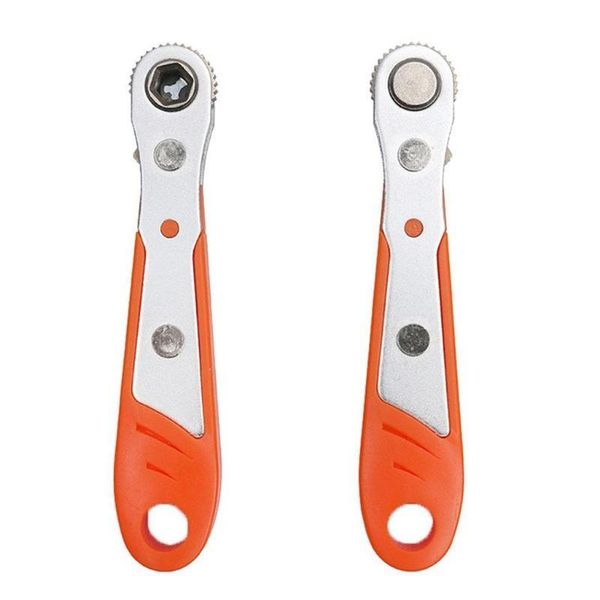 

mini magnetic ratchet wrench 1/4"( hexagon torx bidirectional control for single/double head screwdriver tool au 26 20 1pc hand tools