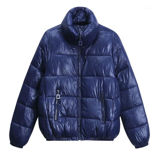 

women's down & parkas short padded jacket ladies winter loose stand-up collar women1 mi5t, Black