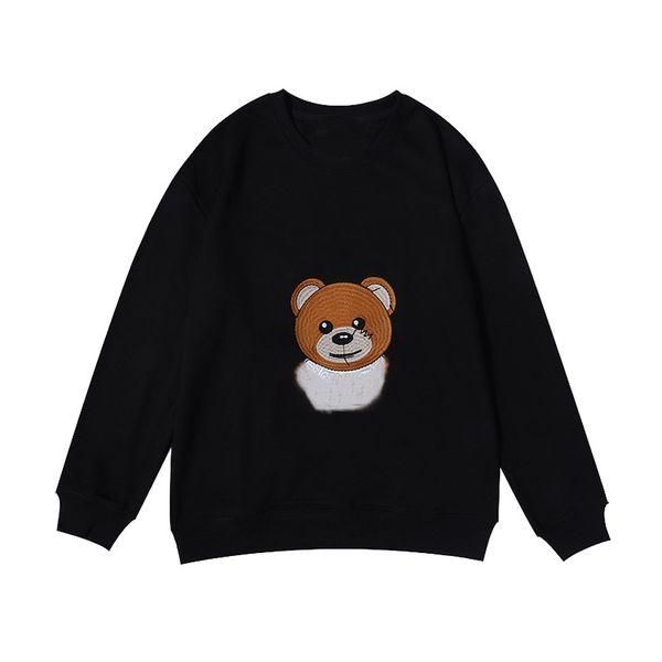 

the luxurious personality men and women hoodies pullovers brand luxury designer hoodie sportswear sweatshirt fashion tracksuit leisure jacke, Black