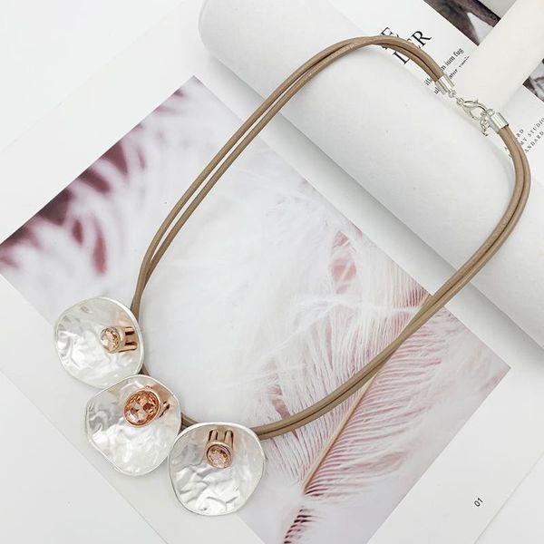 

pendant necklaces sale choker necklace bohemian metal women 2021 vintage for gifts jewelry accessories, Silver