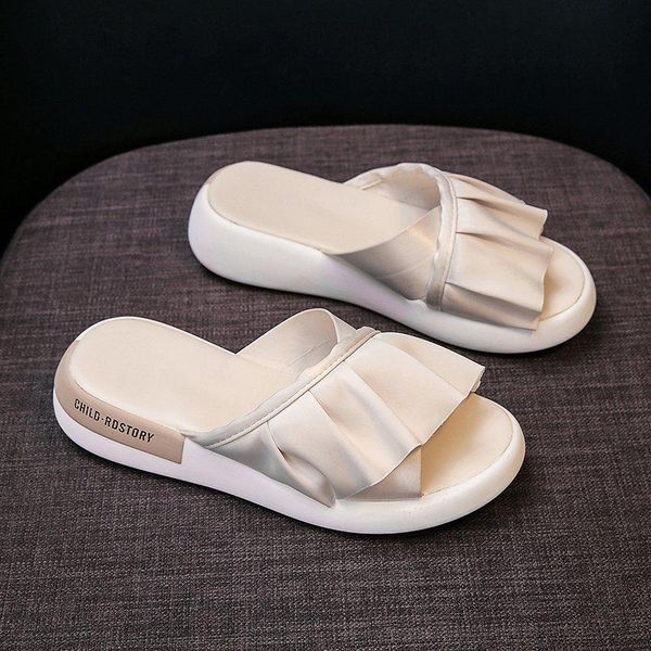 

slippers low pu basic rubber fabric hoof heels, Black