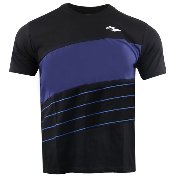 

racing team men's round neck short sleeve bike cycling motorcycle t-shirt, Black