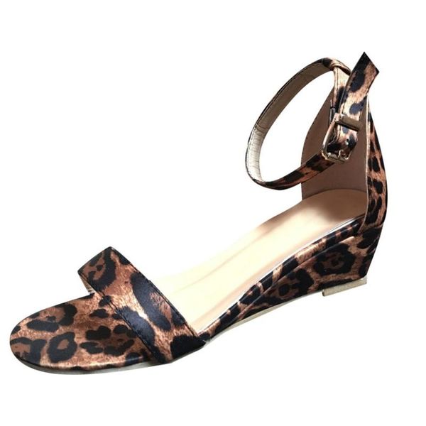 

dress shoes girls plus size women open-toe ankle strap belt buckle low wedge sandals summer woman casual slippers, Black