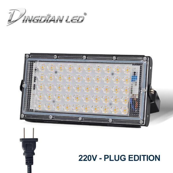 

flood light night lights ac220v outdoor waterproof spot xtra bright camping lamp white/warm white garden floodlights