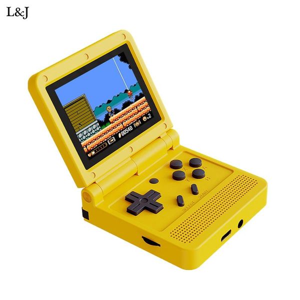 

portable game players retro mini handheld video console 3.0 inch color lcd kids player gaming consoles gift gamepad #lr2