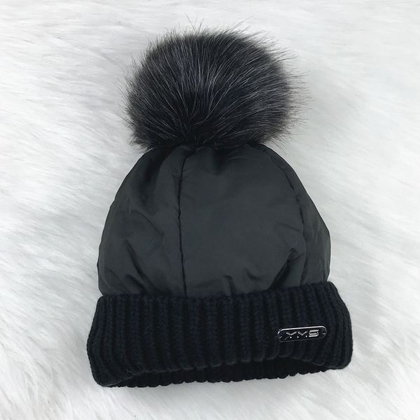 

hat female winter plush thickened outdoor cycling warm wool ball cap, Yellow