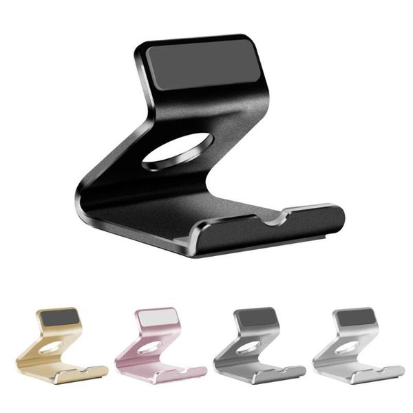 

cell phone mounts & holders aluminum alloy deskholder non-slip mobile stand mount for ipad huawei tablet fs