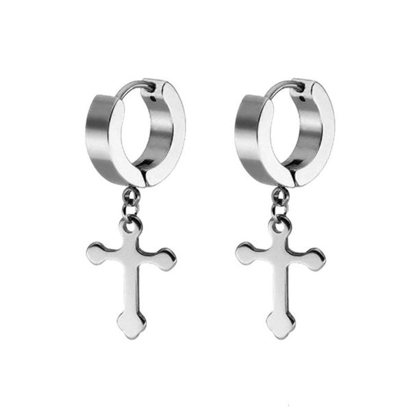 

cross earrings stainless steel earrings
