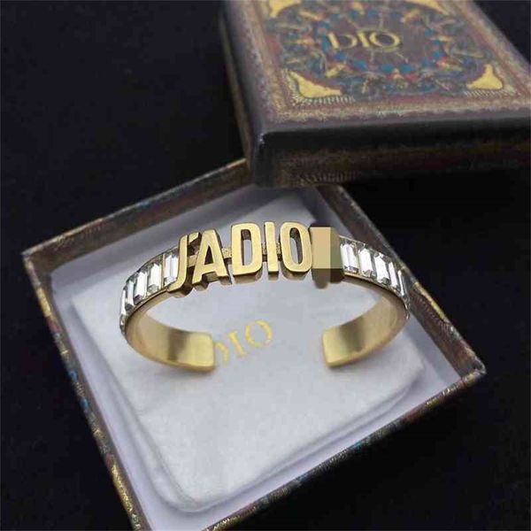 

85% off factory clearance home new ja inlaid rhinestone open bracelet women's net red same fashion bracelet, Black