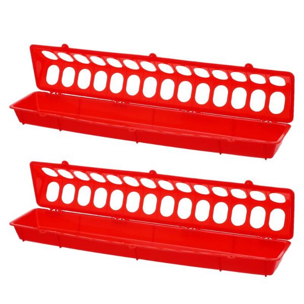 

other bird supplies 2pcs pigeon feeding containers cage food boxes trough
