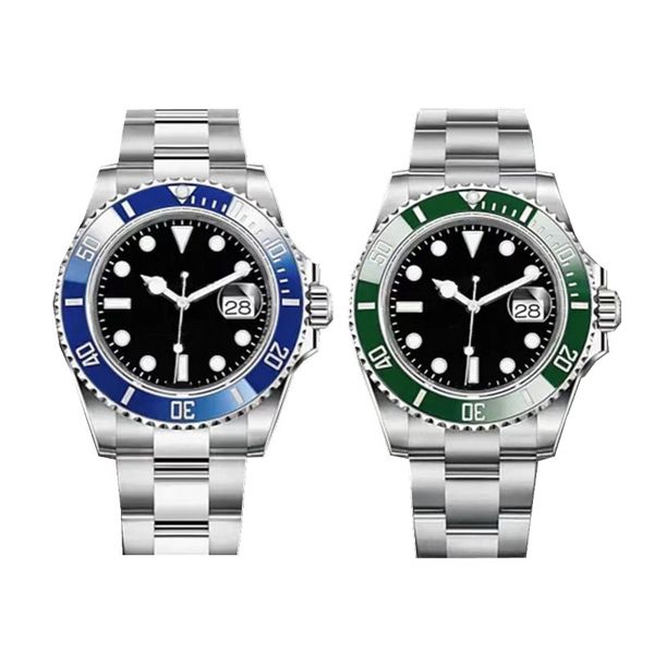 

mens watch automatic mechanical watches 40mm business fashion wristwatches life waterproof stainless steel wristwatches montre de luxe fives, Slivery;brown