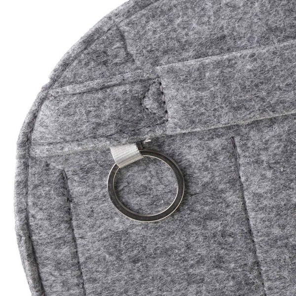 

portable felt storage organizer insert for backpack rucksack handbag shoulder bag cosmetic bags & cases