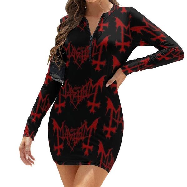 

casual dresses darkthrone dress long sleeve curvy holiday bodycon teen pattern spandex style one-piece, Black;gray