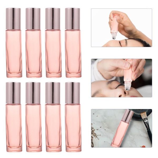 

storage bottles & jars 10 pcs travel 10ml perfume essential oil roller )