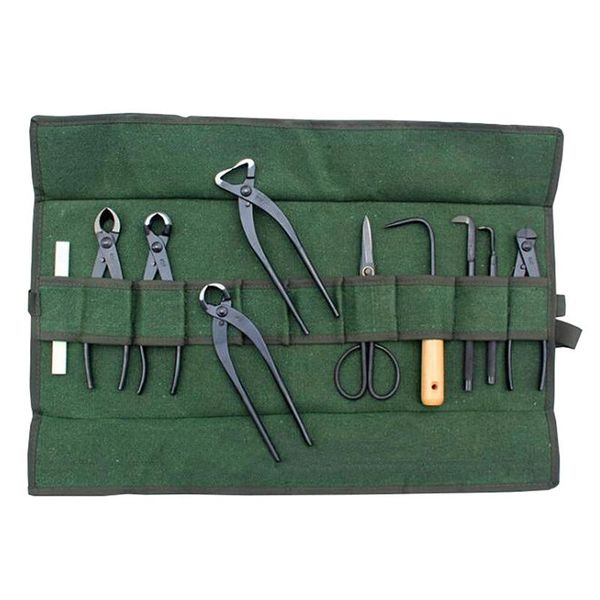 

storage bags canvas bag japanese bonsai tools package roll tool set case