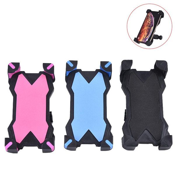 

motorcycle metal mountain bike road phone holder mobile stands for bicycle size:12cm*6.4cm cell mounts & holders