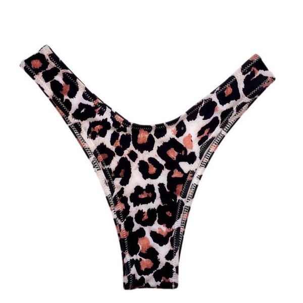 

home&nest woman bikini briefs leopard snake printed bathing beach wear swimming bottoms pool sea swimwear 2021 two-piece suits