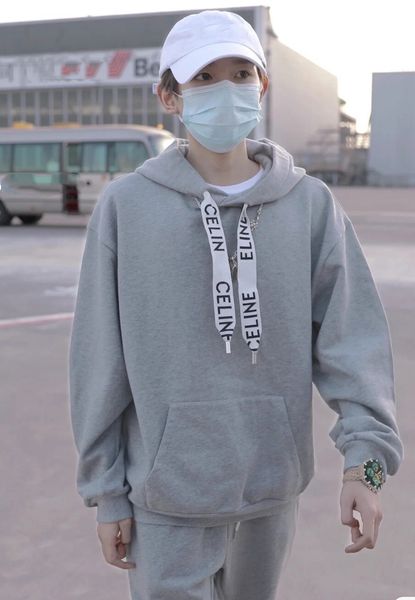 

men's hoodie loose cotton ladies hooded sweatshirt black grey autumn/winter couple sweater student 7863