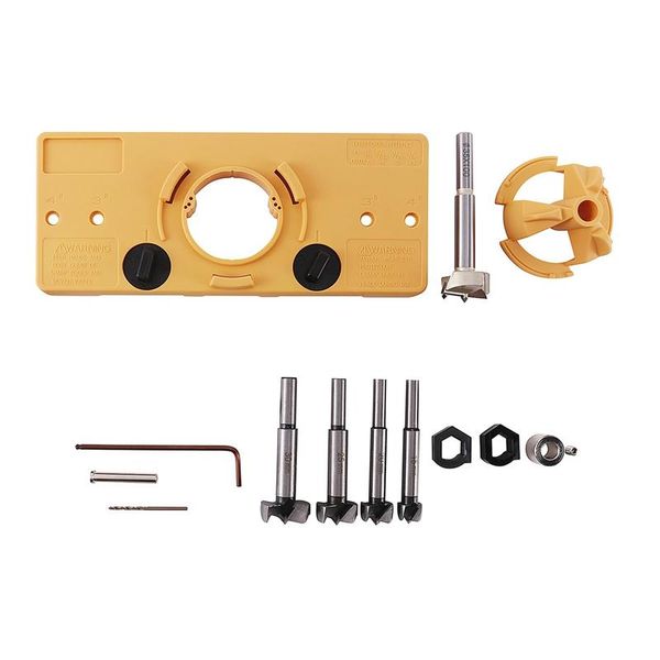 

professional hand tool sets concealed hinge fixture drill carpenter guide diy belt 5 bits