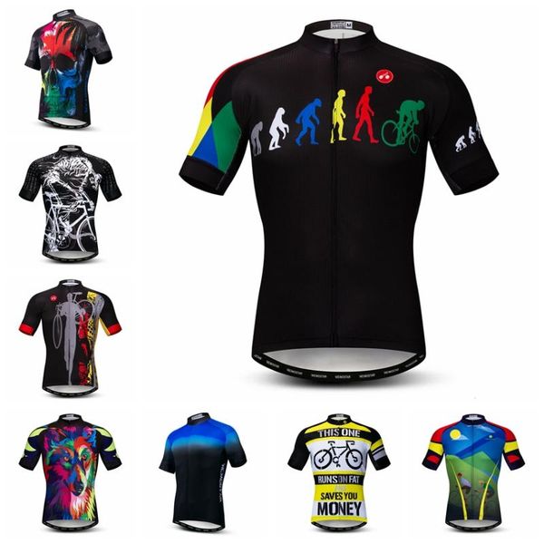 

cycling jersey men bike road mtb bicycle clothing summer maillot mountain racing ropa ciclismo shirt black red jackets