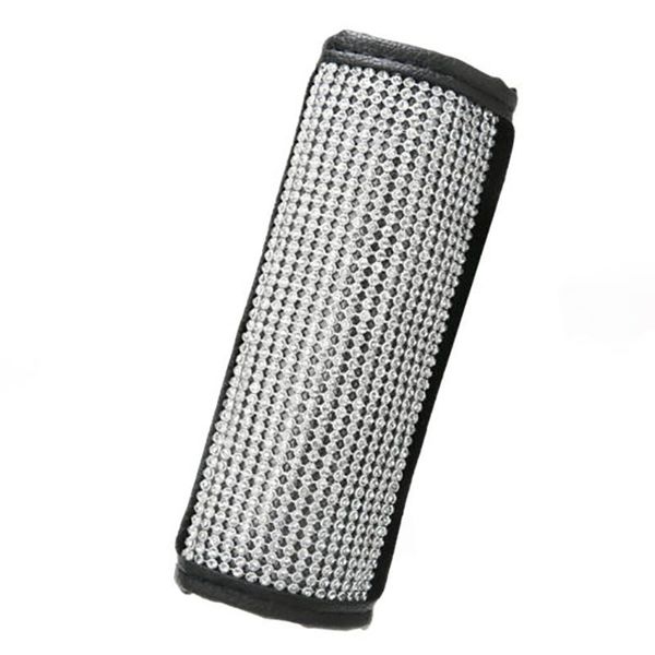 

gear shift handbrake cover rhinestones knob accessories pu leather 1pc