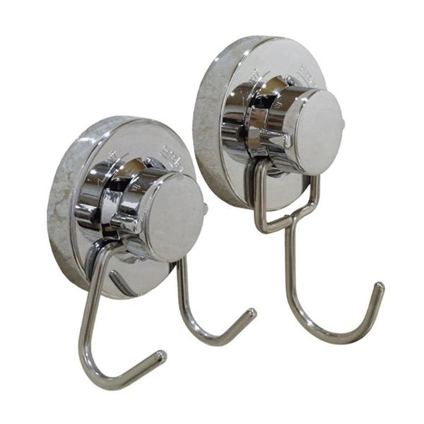 

hooks & rails strong vacuum suction cup hook stainless steel toilet traceless clothes kitchen glass bathroom wall adhesive