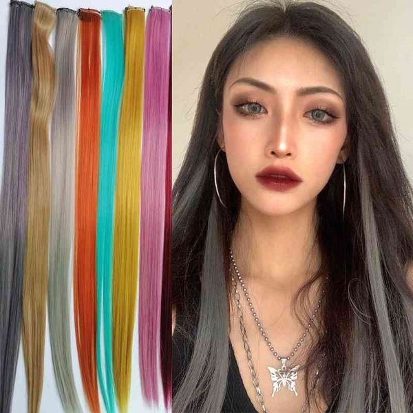 

piece of natural one invisible pick dye hairpiece, Black