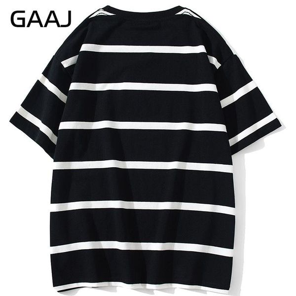 

men's t-shirts 50 colors stripe t shirt men 100% cotton 200g t-shirt summer vintage brand tshirt crewneck tee man women green red, White;black