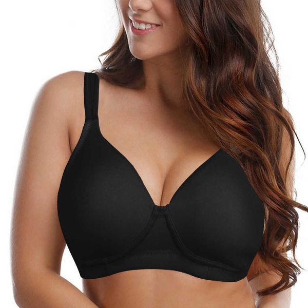 Bayan sütyen büyük büstü brassiere kablosuz seksi iç çamaşırı iç çamaşırı büyük boyutları bralette b c d dd e f g fincan 210623