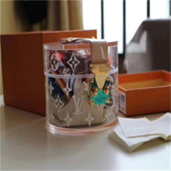 

brand designer luxury m0203 transparent box women handbags iconic bags handles shoulder bags totes cross body bag clutches
