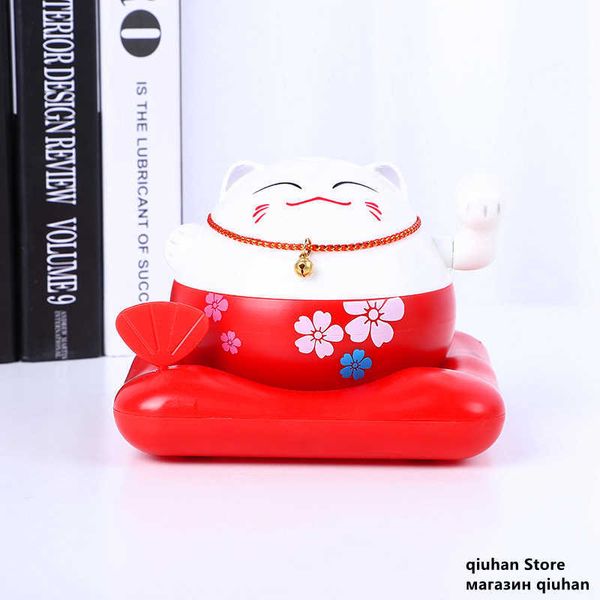 Lucky Cat Umidificatore d'aria Olio essenziale Diffusore di aromi Ultrasuoni USB Mini atomizzatore Office Learning School Cute Car Humi 210724