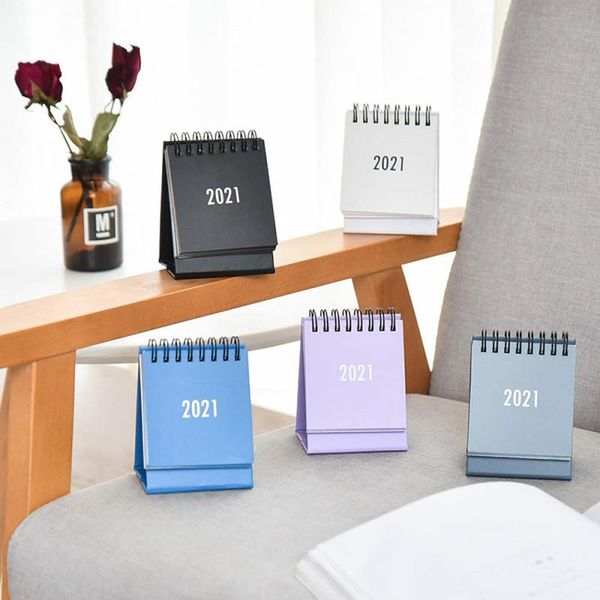 

gift wrap 1pc cartoon mini portable calendar diy home school office deskornaments
