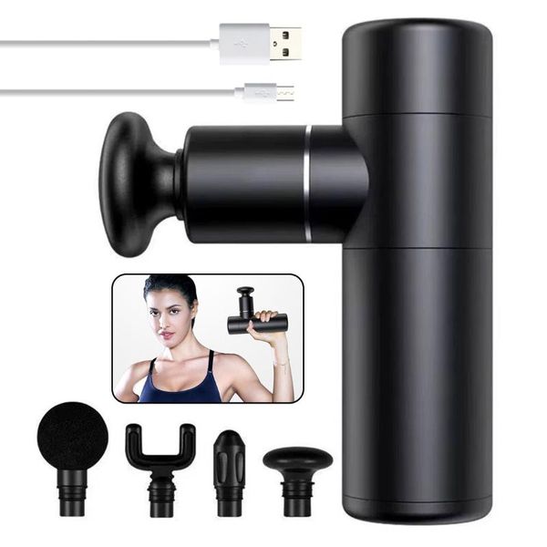 

massage gun mini small fascia muscle relaxation tool electric massager all aluminum alloy pocket blow