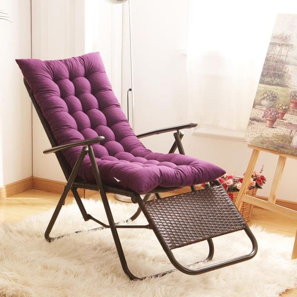 

cushion/decorative pillow solid color long chair cushion pearl cotton rattan pad soft rocking cushions for back pain relaxer home decor