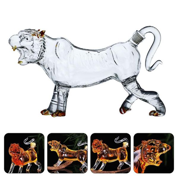 

bathroom sink faucets 1pc tiger shaped bottle creative transparent