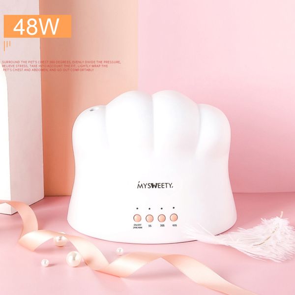 

48w uv light led nail dryer 30 leds gel nail lamp for manicure pedicure auto sensing quick drying nail machine salon tool