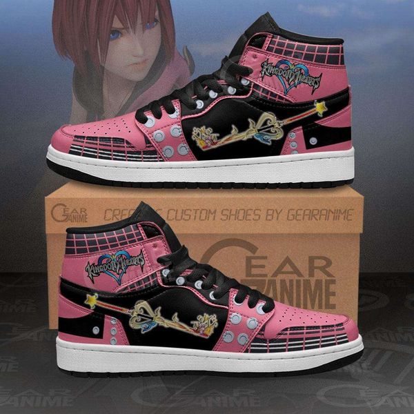 

kingdom hearts kairi sword sneakers anime sport shoes