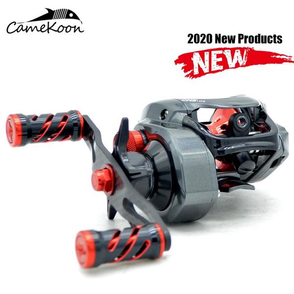 

baitcasting reel 7.3:1 gear ratio 11 bearings carp magnetic brake system 9kg drag power saltwater fishing coil reels