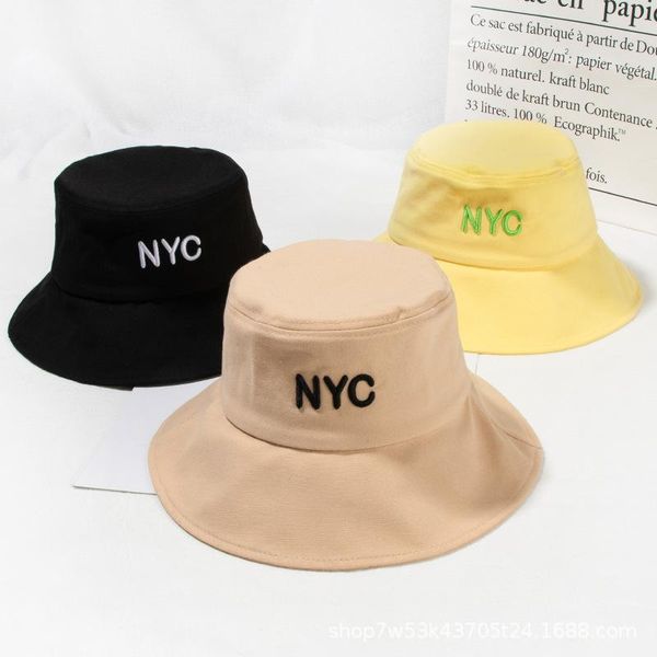 

wide brim hats summer foldable bucket hat women outdoor sunscreen cotton fishing hunting cap men basin chapeau sun prevent harajuku, Blue;gray