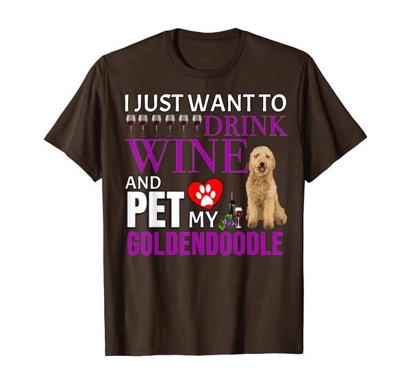 

Goldendoodle T Shirt Wine Lover T-Shirt, Mainly pictures