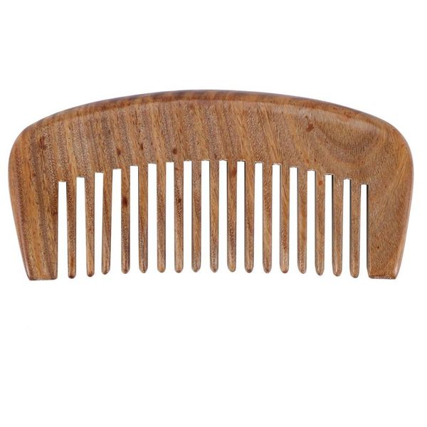

hair brushes natural green sandalwood comb wooden massage present, Silver