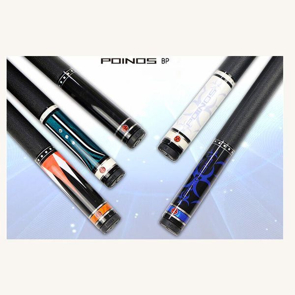 

bp billiard pool cues stick 11.5mm 10mm tips five colors with cue case china