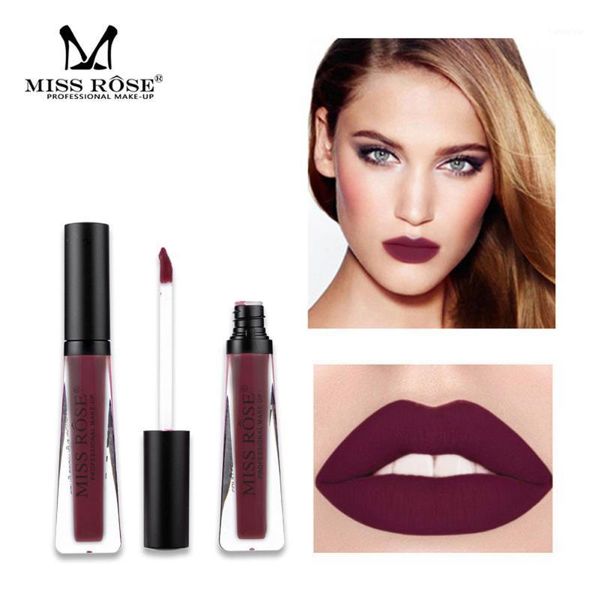 

5g liquid lipstick lip gloss moisturizer waterproof beauty cosmetic makeup tools maquiagem labiales matte1