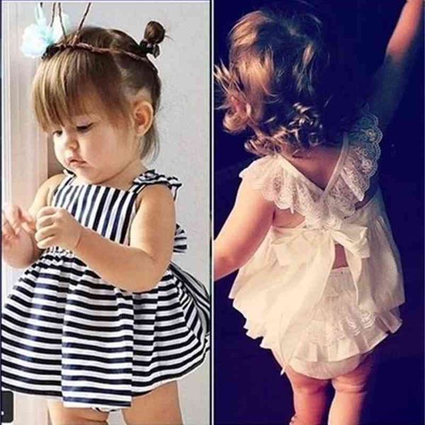 

two piece lace suspender skirt + pants suit for middle and small girls, White