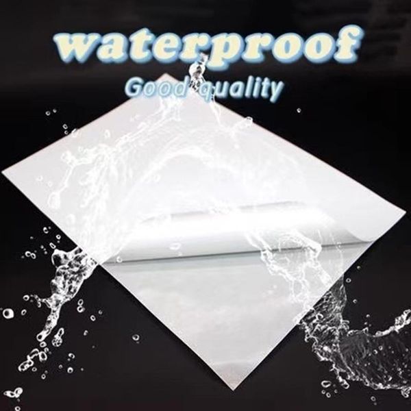 

sheets a4 waterproof transparent printing paper white glossy matte for inkjet and laser printers sticker label gift wrap